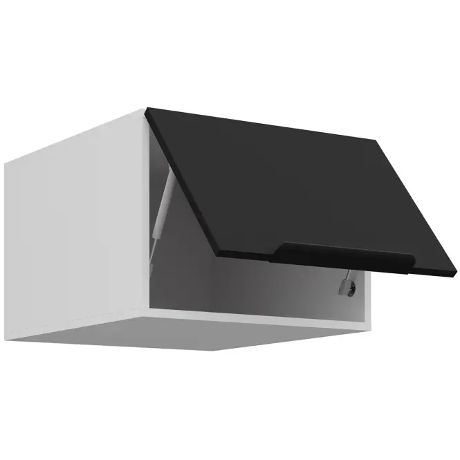 Kuchynská skrinka Aria-Bl/Wh Anti Fingerprint 50 Nagu-36 1f