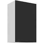 Kuchynská skrinka Aria-Bl/Wh Anti Fingerprint 45g-72 1f