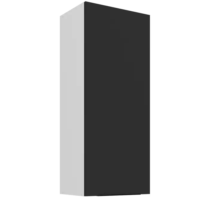 Kuchynská skrinka Aria-Bl/Wh Anti Fingerprint 45g-108 1f