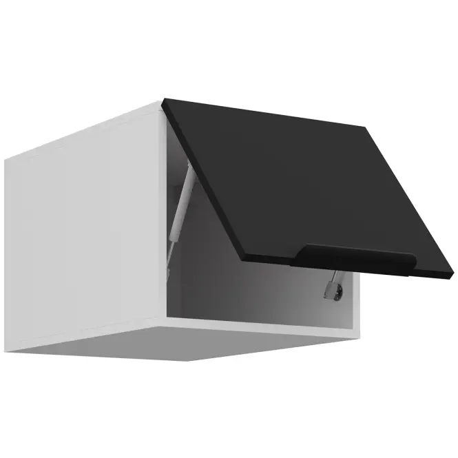 Kuchynská skrinka Aria-Bl/Wh Anti Fingerprint 40 Nagu-36 1f
