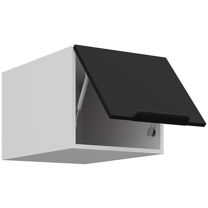 Kuchynská skrinka Aria-Bl/Wh Anti Fingerprint 40 Nagu-36 1f,3