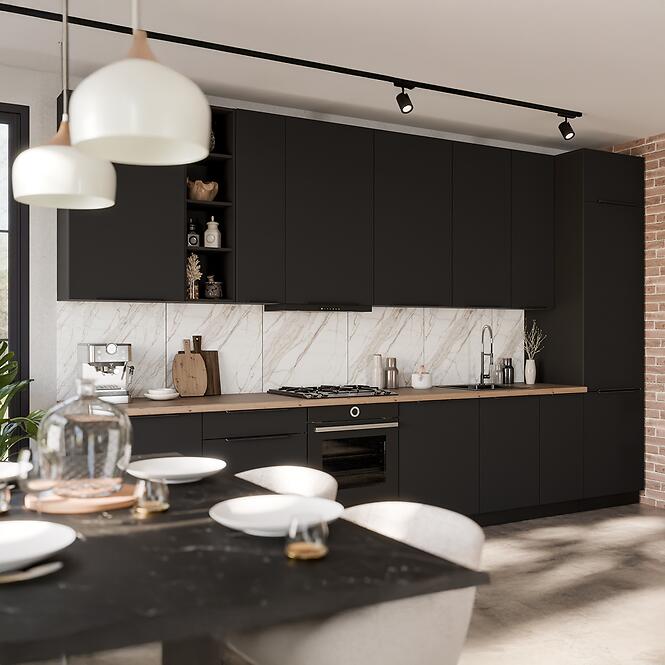 Kuchynská skrinka Aria-Bl/Bl Anti Fingerprint 60gu-36 1f