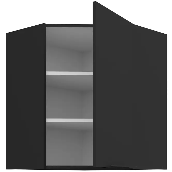 Kuchynská skrinka Aria-Bl/Bl Anti Fingerprint 60x60 Gn-72 1f (45°)