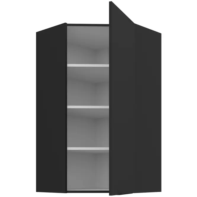 Kuchynská skrinka Aria-Bl/Bl Anti Fingerprint 60x60 Gn-108 1f (45°)
