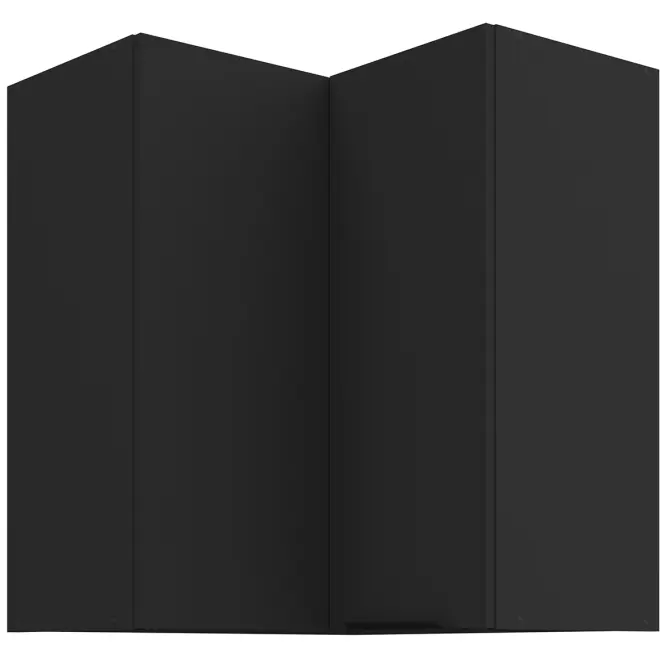 Kuchynská skrinka Aria-Bl/Bl Anti Fingerprint 60x60 Gn-72 2f (90°)