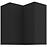 Kuchynská skrinka Aria-Bl/Bl Anti Fingerprint 60x60 Gn-72 2f (90°)