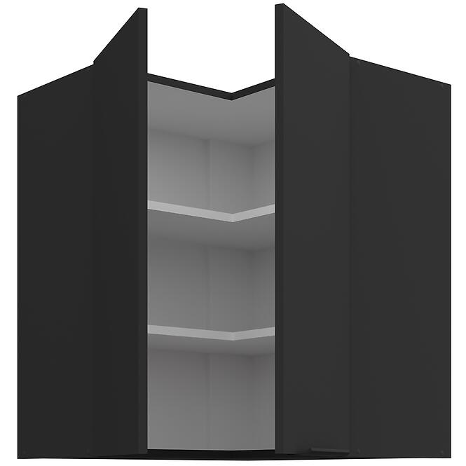 Kuchynská skrinka Aria-Bl/Bl Anti Fingerprint 60x60 Gn-72 2f (90°),3