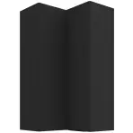 Kuchynská skrinka Aria-Bl/Bl Anti Fingerprint 60x60 Gn-108 2f (90°)