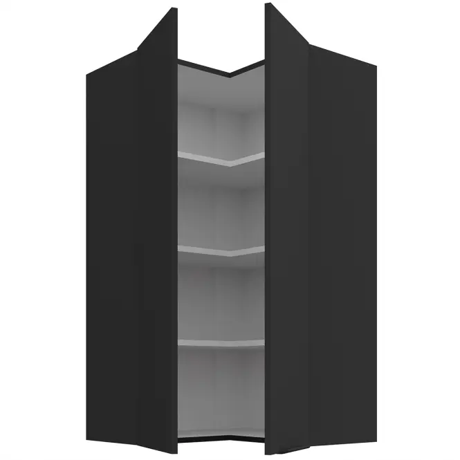 Kuchynská skrinka Aria-Bl/Bl Anti Fingerprint 60x60 Gn-108 2f (90°)
