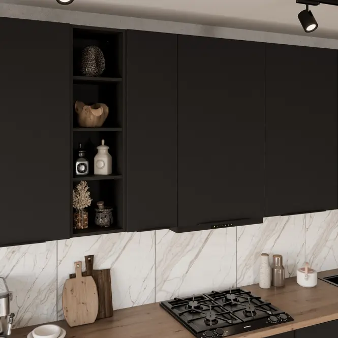 Kuchynská skrinka Aria-Bl/Bl Anti Fingerprint 50g-108 1f