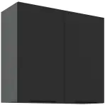 Kuchynská skrinka Aria-Bl/Ant Anti Fingerprint 80g-72 2f