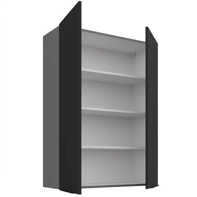 Kuchynská skrinka Aria-Bl/Ant Anti Fingerprint 80g-108 2f
