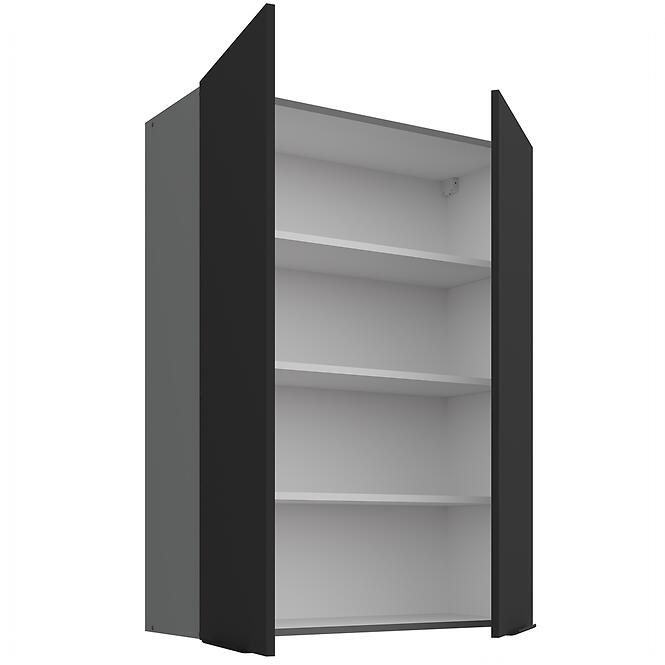 Kuchynská skrinka Aria-Bl/Ant Anti Fingerprint 80g-108 2f