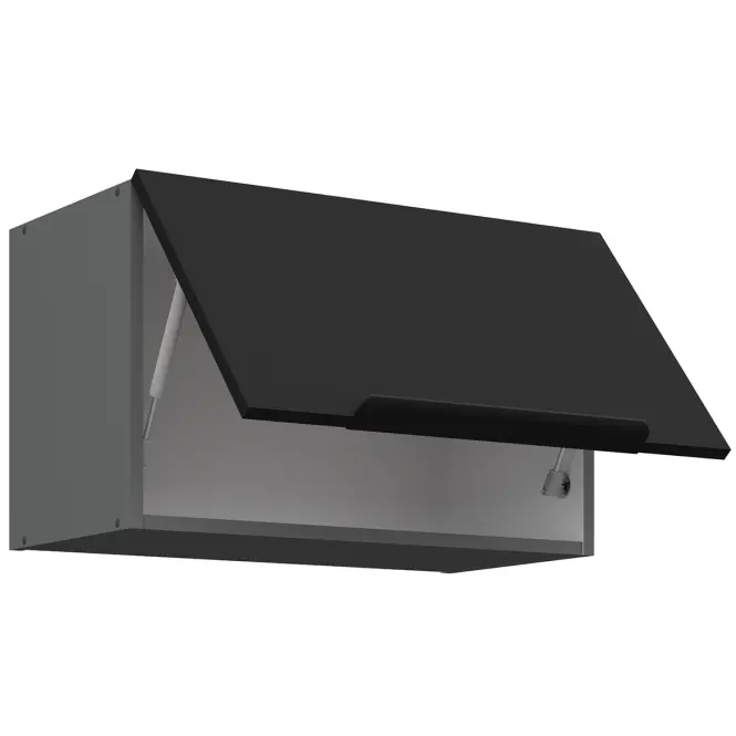 Kuchynská skrinka Aria-Bl/Ant Anti Fingerprint 60gu-36 1f