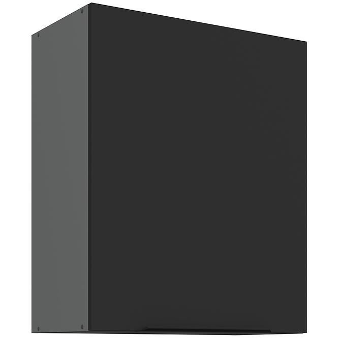 Kuchynská skrinka Aria-Bl/Ant Anti Fingerprint 60g-72 1f