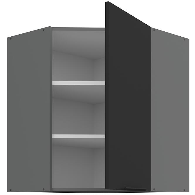 Kuchynská skrinka Aria-Bl/Ant Anti Fingerprint 60x60 Gn-72 1f (45°),3