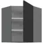 Kuchynská skrinka Aria-Bl/Ant Anti Fingerprint 60x60 Gn-72 1f (45°),3