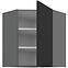 Kuchynská skrinka Aria-Bl/Ant Anti Fingerprint 60x60 Gn-72 1f (45°),3