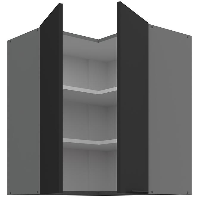 Kuchynská skrinka Aria-Bl/Ant Anti Fingerprint 60x60 Gn-72 2f (90°)