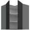 Kuchynská skrinka Aria-Bl/Ant Anti Fingerprint 60x60 Gn-72 2f (90°),3