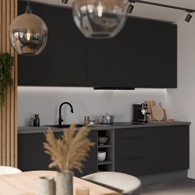 Kuchynská skrinka Aria-Bl/Ant Anti Fingerprint 60x60 Gn-72 2f (90°),6