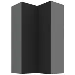 Kuchynská skrinka Aria-Bl/Ant Anti Fingerprint 60x60 Gn-108 2f (90°)
