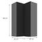 Kuchynská skrinka Aria-Bl/Ant Anti Fingerprint 60x60 Gn-108 2f (90°),2