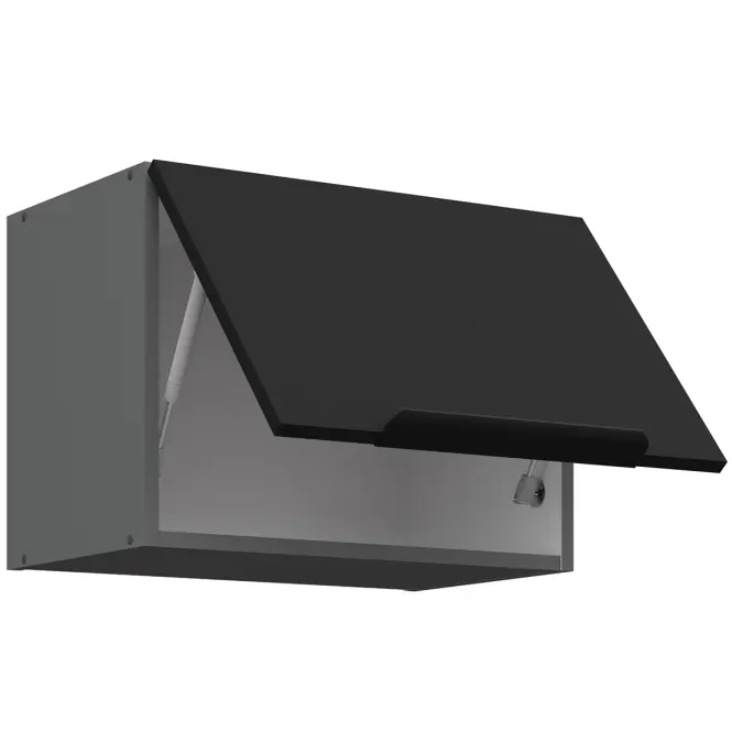 Kuchynská skrinka Aria-Bl/Ant Anti Fingerprint 50gu-36 1f