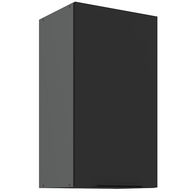 Kuchynská skrinka Aria-Bl/Ant Anti Fingerprint 40g-72 1f