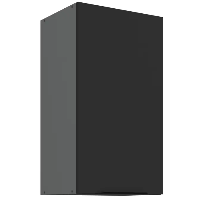 Kuchynská skrinka Aria-Bl/Ant Anti Fingerprint 40g-72 1f