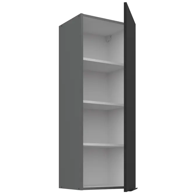 Kuchynská skrinka Aria-Bl/Ant Anti Fingerprint 40g-108 1f