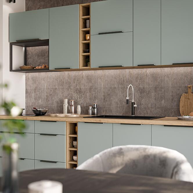 Kuchynská skrinka Aria-Sa/Ar Anti Fingerprint 50 Nagu-36 1f,4