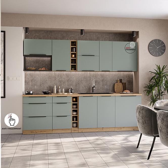 Kuchynská skrinka Aria-Sa/Ar Anti Fingerprint 40 Nagu-36 1f,9