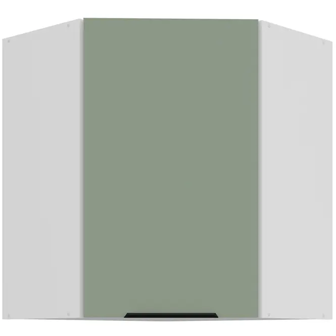 Kuchynská skrinka Aria-Sa/Wh Anti Fingerprint 60x60 Gn-72 1f (45°)