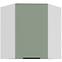 Kuchynská skrinka Aria-Sa/Wh Anti Fingerprint 60x60 Gn-72 1f (45°)