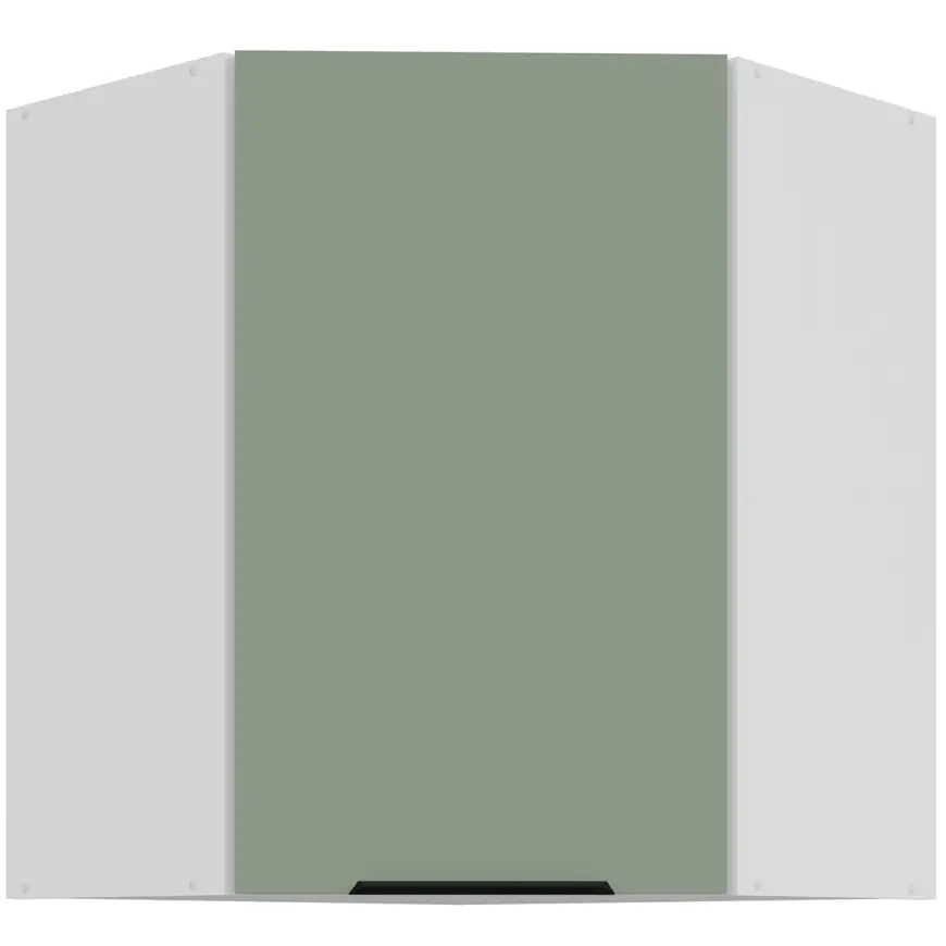 Kuchynská skrinka Aria-Sa/Wh Anti Fingerprint 60x60 Gn-72 1f (45°)