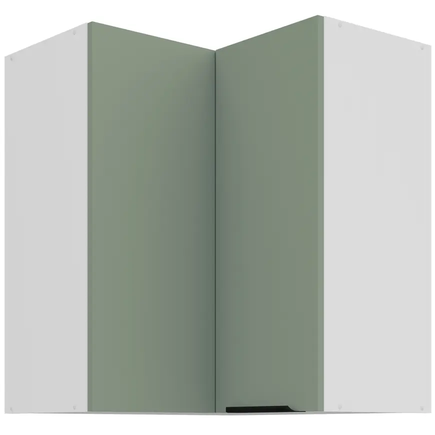 Kuchynská skrinka Aria-Sa/Wh Anti Fingerprint 60x60 Gn-72 2f (90°)