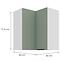 Kuchynská skrinka Aria-Sa/Wh Anti Fingerprint 60x60 Gn-72 2f (90°),2