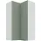 Kuchynská skrinka Aria-Sa/Wh Anti Fingerprint 60x60 Gn-108 2f (90°)