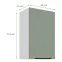 Kuchynská skrinka Aria-Sa/Wh Anti Fingerprint 45g-72 1f,2