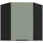 Kuchynská skrinka Aria-Sa/Bl Anti Fingerprint 60x60 Gn-72 1f (45°)