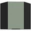 Kuchynská skrinka Aria-Sa/Bl Anti Fingerprint 60x60 Gn-72 1f (45°)