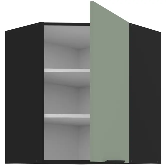 Kuchynská skrinka Aria-Sa/Bl Anti Fingerprint 60x60 Gn-72 1f (45°)
