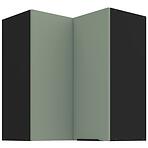 Kuchynská skrinka Aria-Sa/Bl Anti Fingerprint 60x60 Gn-72 2f (90°)