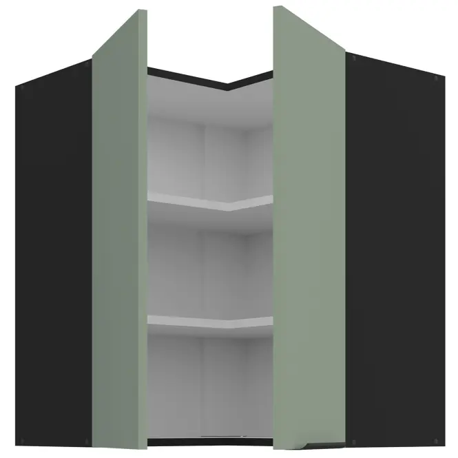 Kuchynská skrinka Aria-Sa/Bl Anti Fingerprint 60x60 Gn-72 2f (90°)