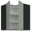 Kuchynská skrinka Aria-Sa/Bl Anti Fingerprint 60x60 Gn-72 2f (90°),3