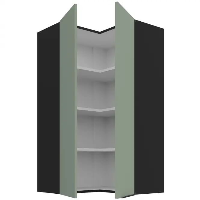Kuchynská skrinka Aria-Sa/Bl Anti Fingerprint 60x60 Gn-108 2f (90°)