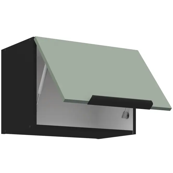 Kuchynská skrinka Aria-Sa/Bl Anti Fingerprint 50gu-36 1f