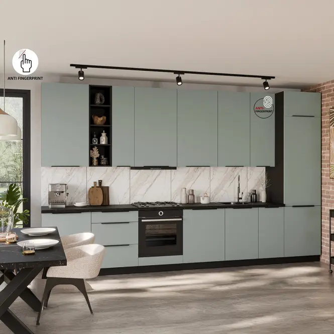 Kuchynská skrinka Aria-Sa/Bl Anti Fingerprint 45g-72 1f