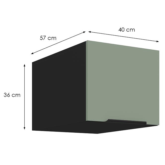 Kuchynská skrinka Aria-Sa/Bl Anti Fingerprint 40 Nagu-36 1f,2